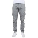 Black & Grey 34 2-Pack Men's Flex-Stretch Cotton Cargo Pants, 31-Inch Inseam - Comfortable and Durable